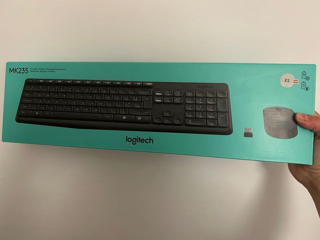 Teclado y Ratón Inalámbrico Logitech MK235