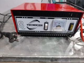 Cargador Baterías Coche 8A 6v&12v TECNOCEM