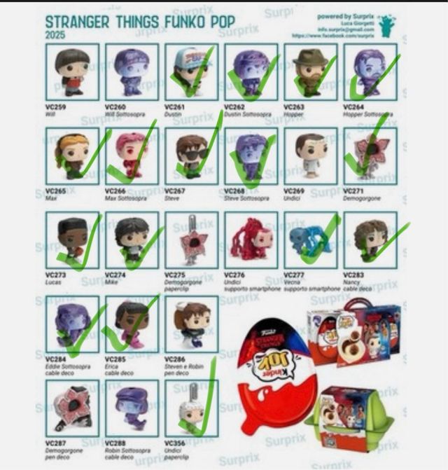 Funko Pop Stranger Things