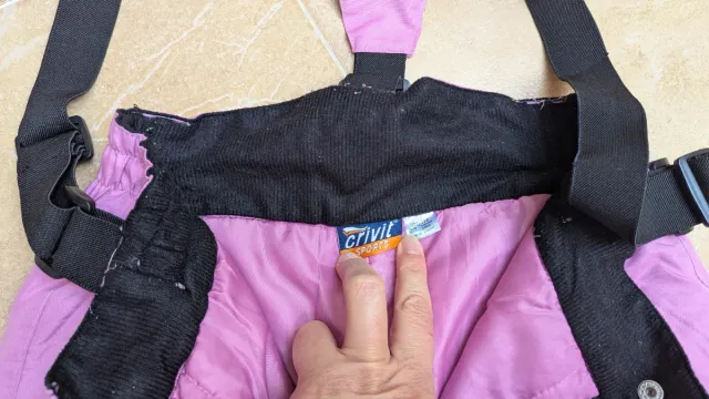 Pantalón de nieve para niña Talla 6-8 años