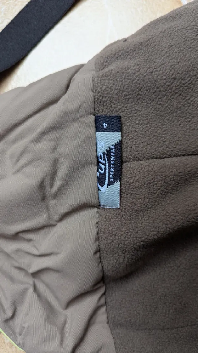 Pantalón de nieve para niña Talla 6-8 años