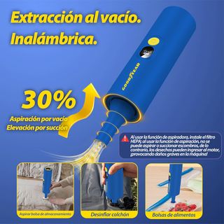 Aspirador Coche Goodyear Azul