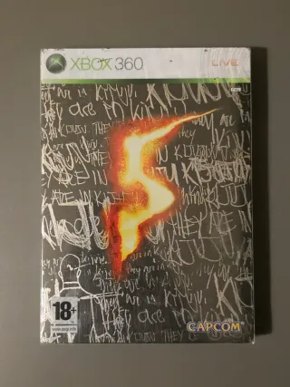 Resident Evil 5 Steelbook Xbox 360