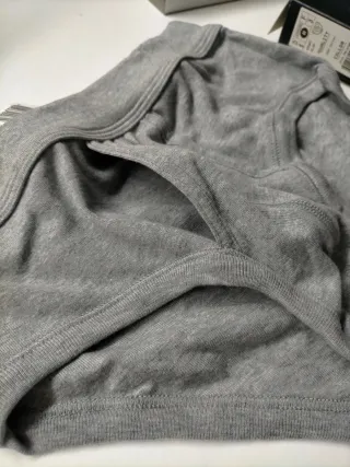 Slip Texdia Algodón 100% Gris Talla M