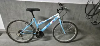 Bicicleta junior azul