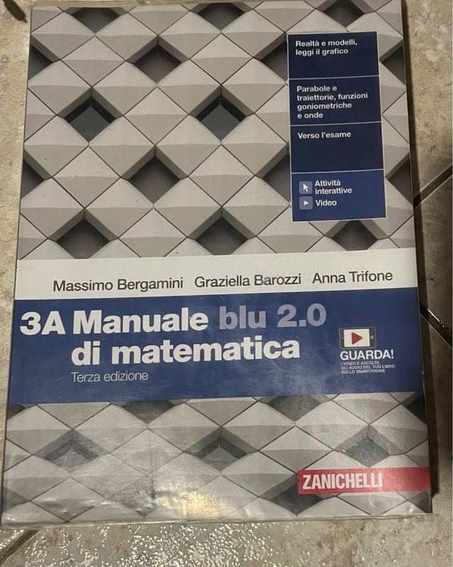 manuale blu di matematica 3A