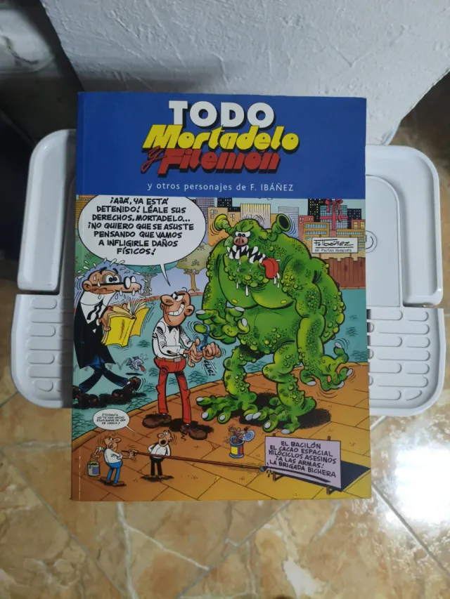 BACILON, EL Y OTRAS HISTORIETAS: TODO MORTADELO...