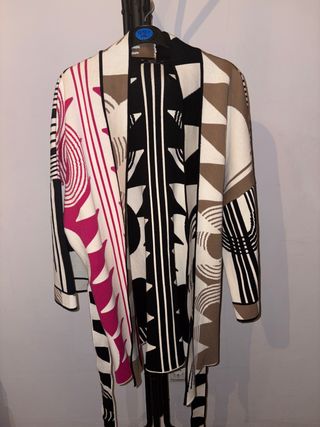 Chaqueta mujer talla única estampada