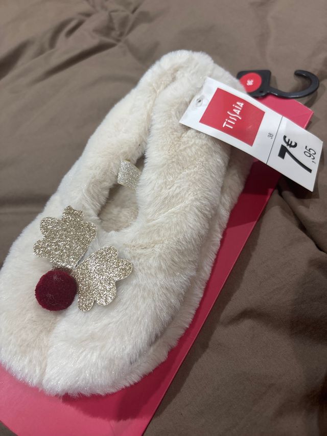 Zapatillas casa mujer Tijola talla 38 estilo reno