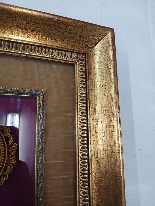 Sacro Cuore in cornice dorata