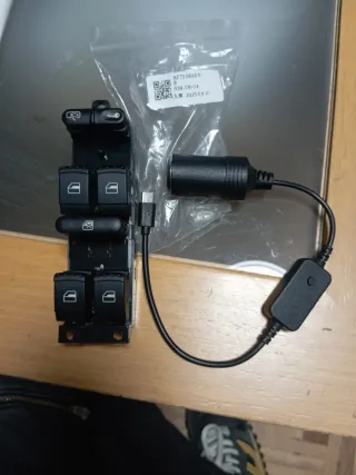 Módulo Elevalunas y Cable Adaptador USB