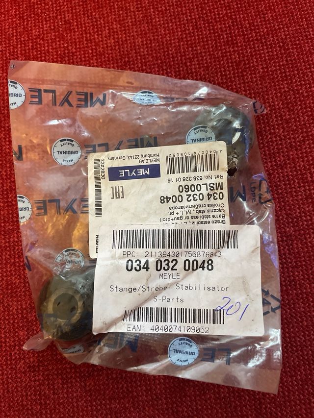 Bieletas Suspensión traseras Mercedes Vito W638 V