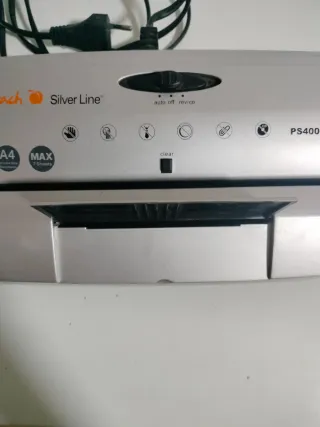 Trituradora papel,discos, tarjetas