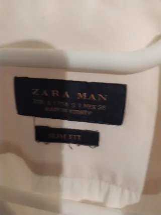 Camisa Zara Hombre Rosa