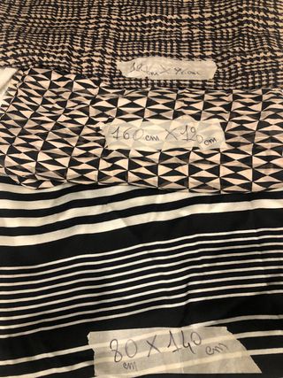 Tessuto stoffa per abbigliamento
3 tagli