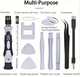 Juego Destornilladores Precisión 115 en 1