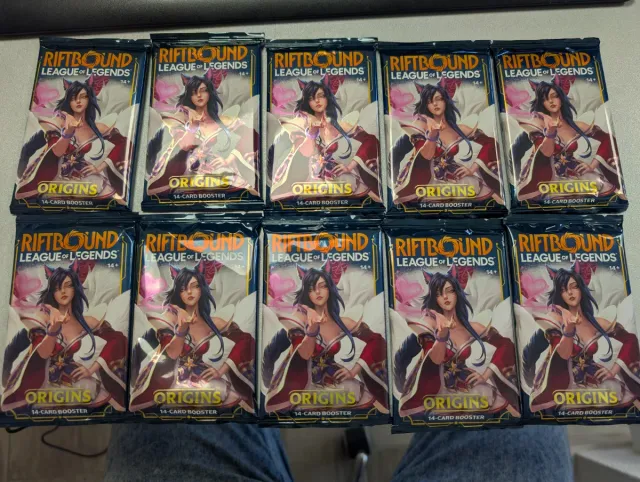 10 Sobres Riftbound League of Legends Sellados