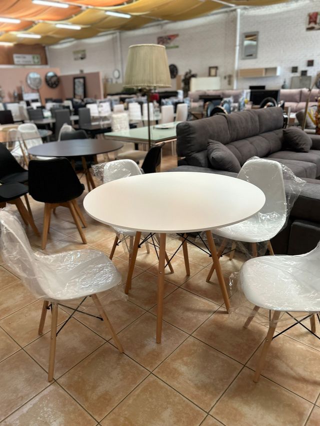 Mesa redonda comedor moderna nórdica NUEVA