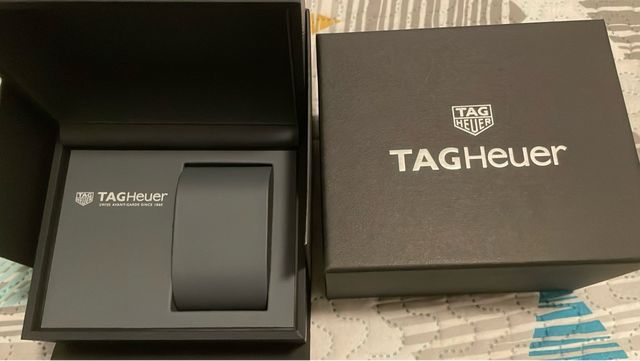 Estuche TAG Heuer Negro/Gris