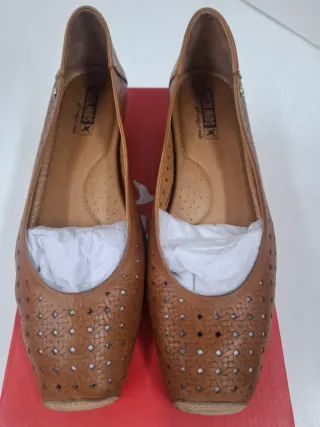Pikolinos Tacón Cómodo Talla 41 Marrón
