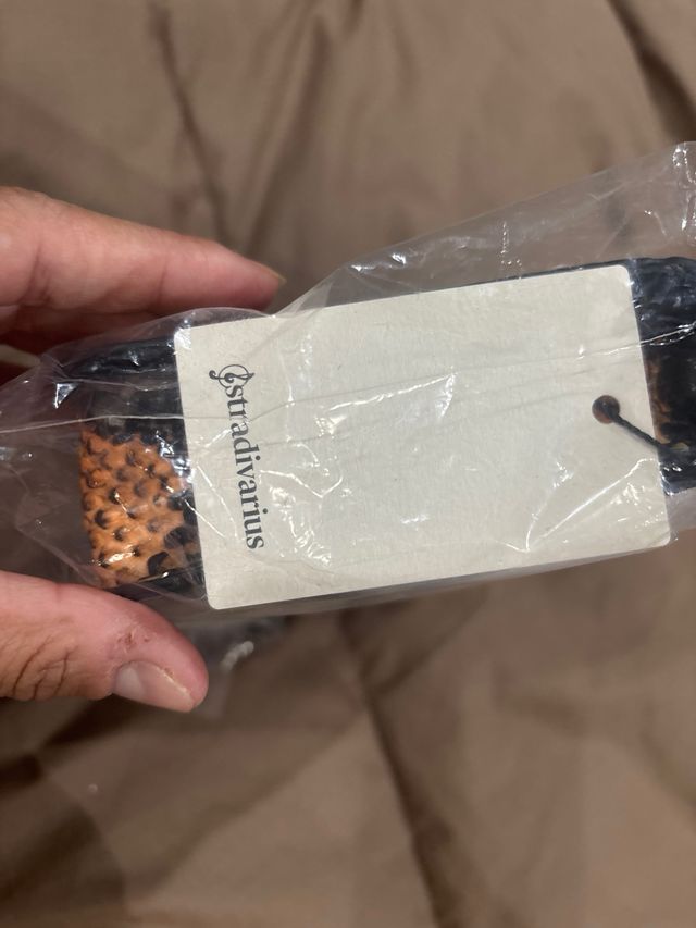 Bolso bandolera animal print Stradivarius