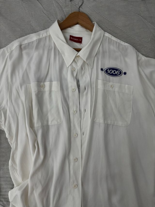 Camisa MilfShakes Blanca Talla XXL