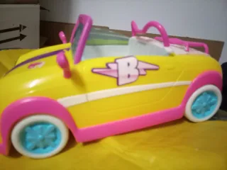 Coche Barriguitas Amarillo y Rosa