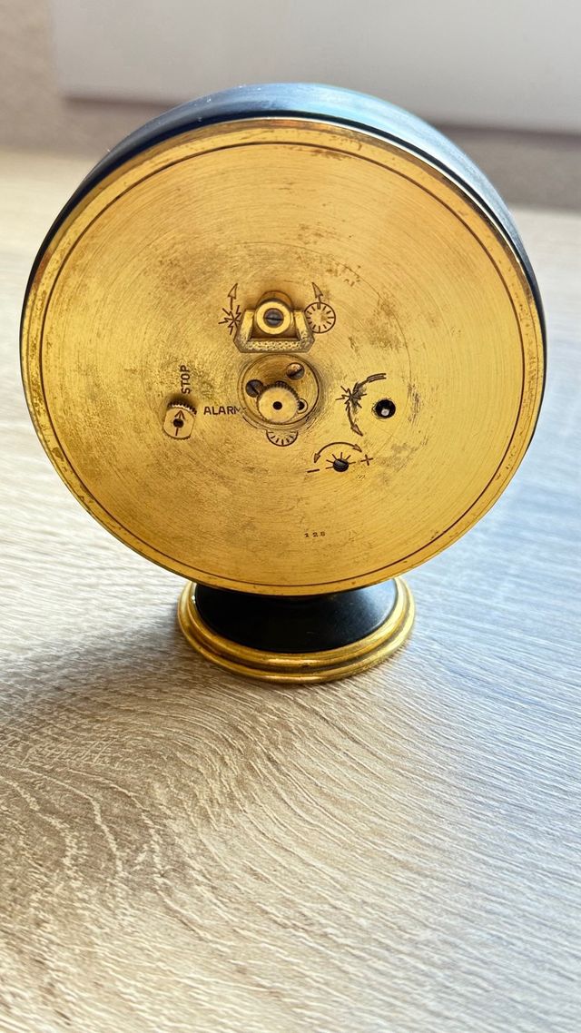 Reloj Jaeger LeCoultre suizo de sobremesa años 50