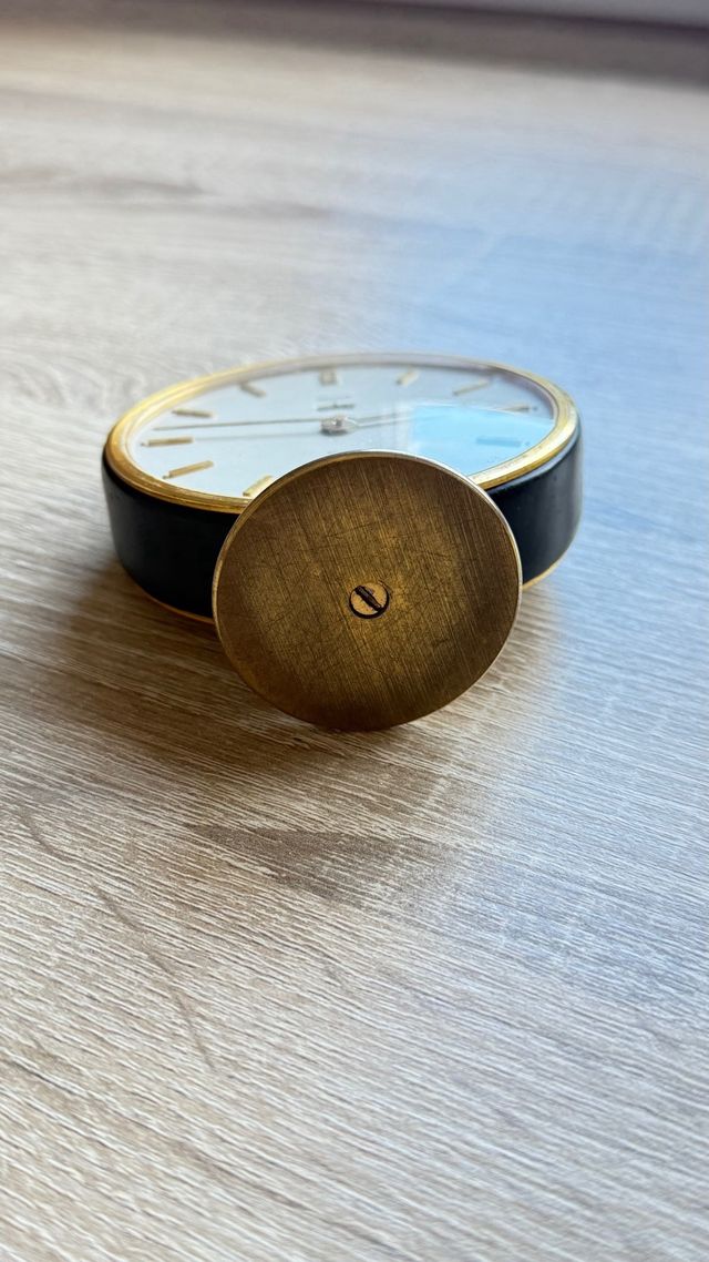 Reloj Jaeger LeCoultre suizo de sobremesa años 50