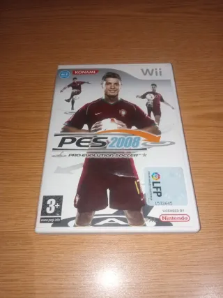 PES 2008 Wii Konami