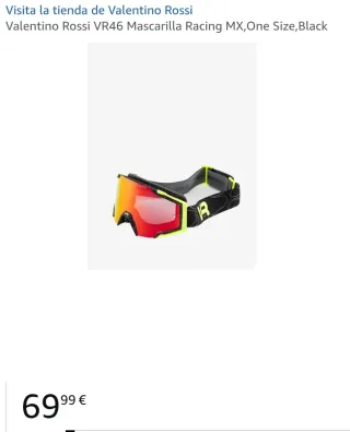 Gafas Valentino Rossi VR46 Racing MX
