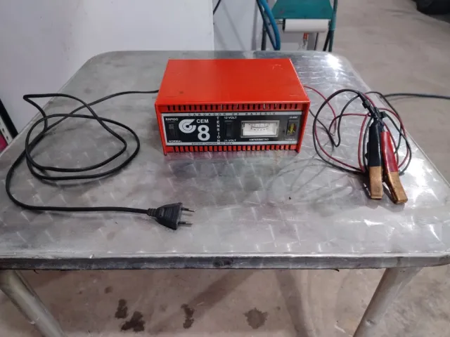 Cargador Baterías Coche CEM 8A