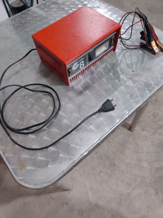 Cargador Baterías Coche CEM 8A