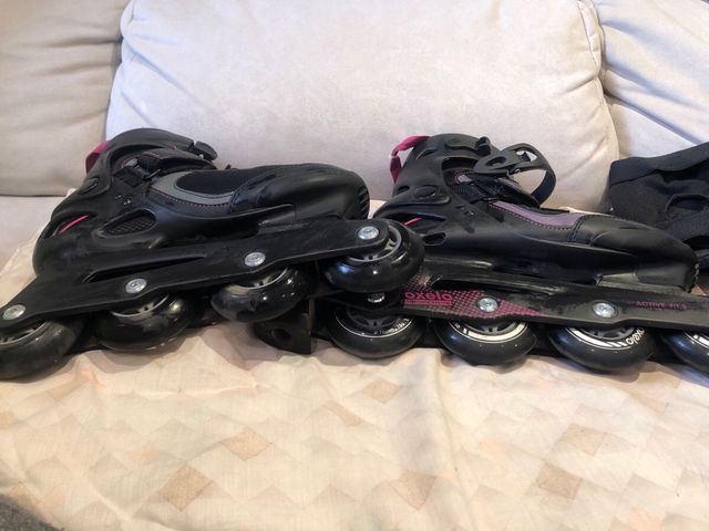 Patines Oxelo Talla 38 + Protectores