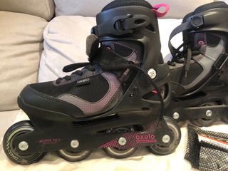Patines Oxelo Talla 38 + Protectores