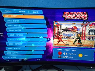 Pandora Box Miniarcade Retro 3100 + juegos extra