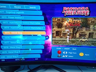 Pandora Box Miniarcade Retro 3100 + juegos extra