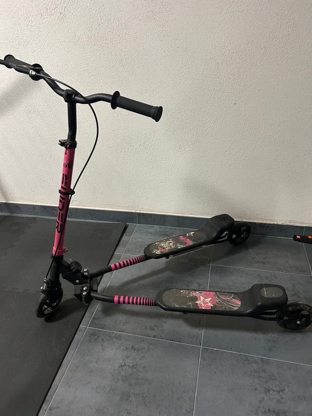 Patinete infantil Decathlon rosa