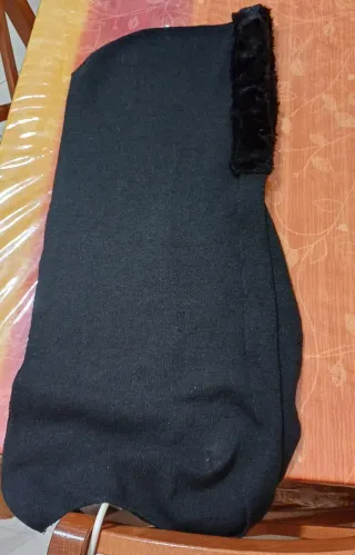 Sciarpa cappello donna nero