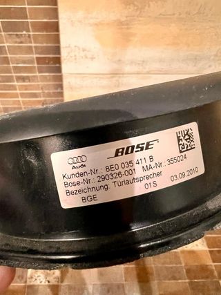Altavoces Bose Originales