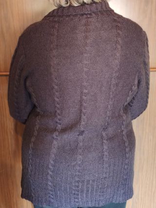 Cárdigan Morado Oscuro Mujer - Talla única - nuevo