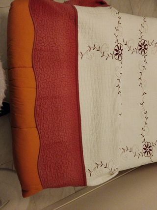 Colcha bouti bordada