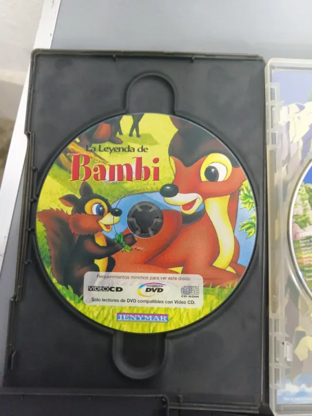 Lote 4 DVDs Dibujos Animados Infantil Español