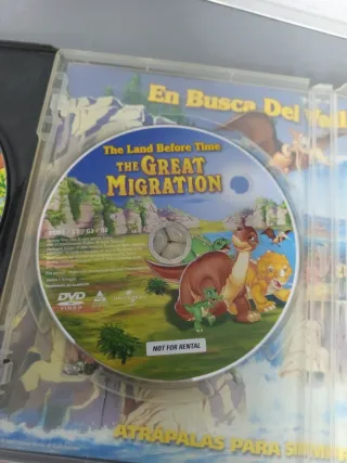 Lote 4 DVDs Dibujos Animados Infantil Español