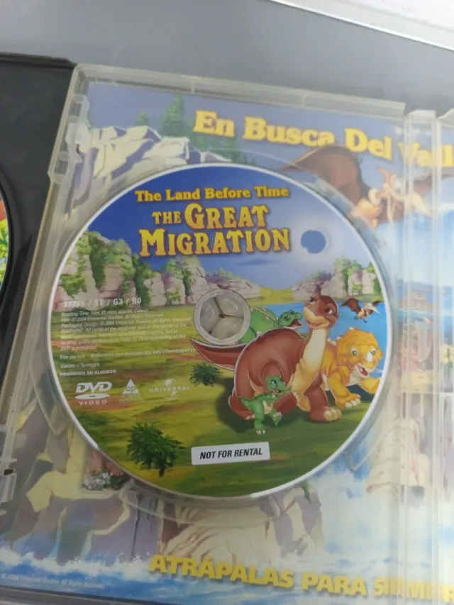 Lote 4 DVDs Dibujos Animados Infantil Español