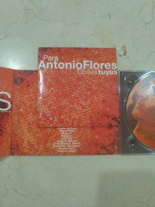 CD Para Antonio Flores Cosas Tuyas