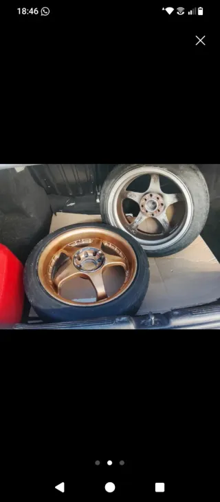 Llantas 16 4x100 con/sin centradores