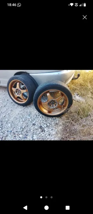 Llantas 16 4x100 con/sin centradores