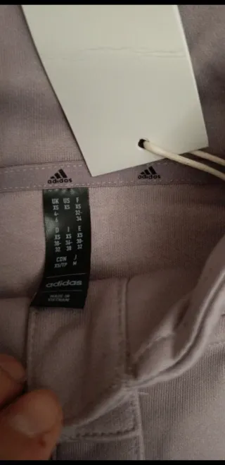 Sudadera Adidas Mujer Rosa Talla XS