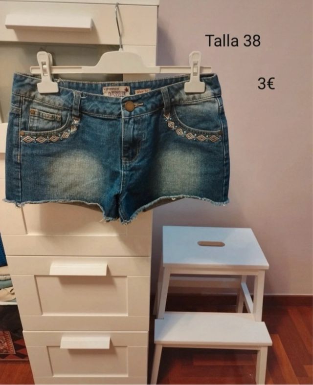 Shorts vaqueros verano Talla 38